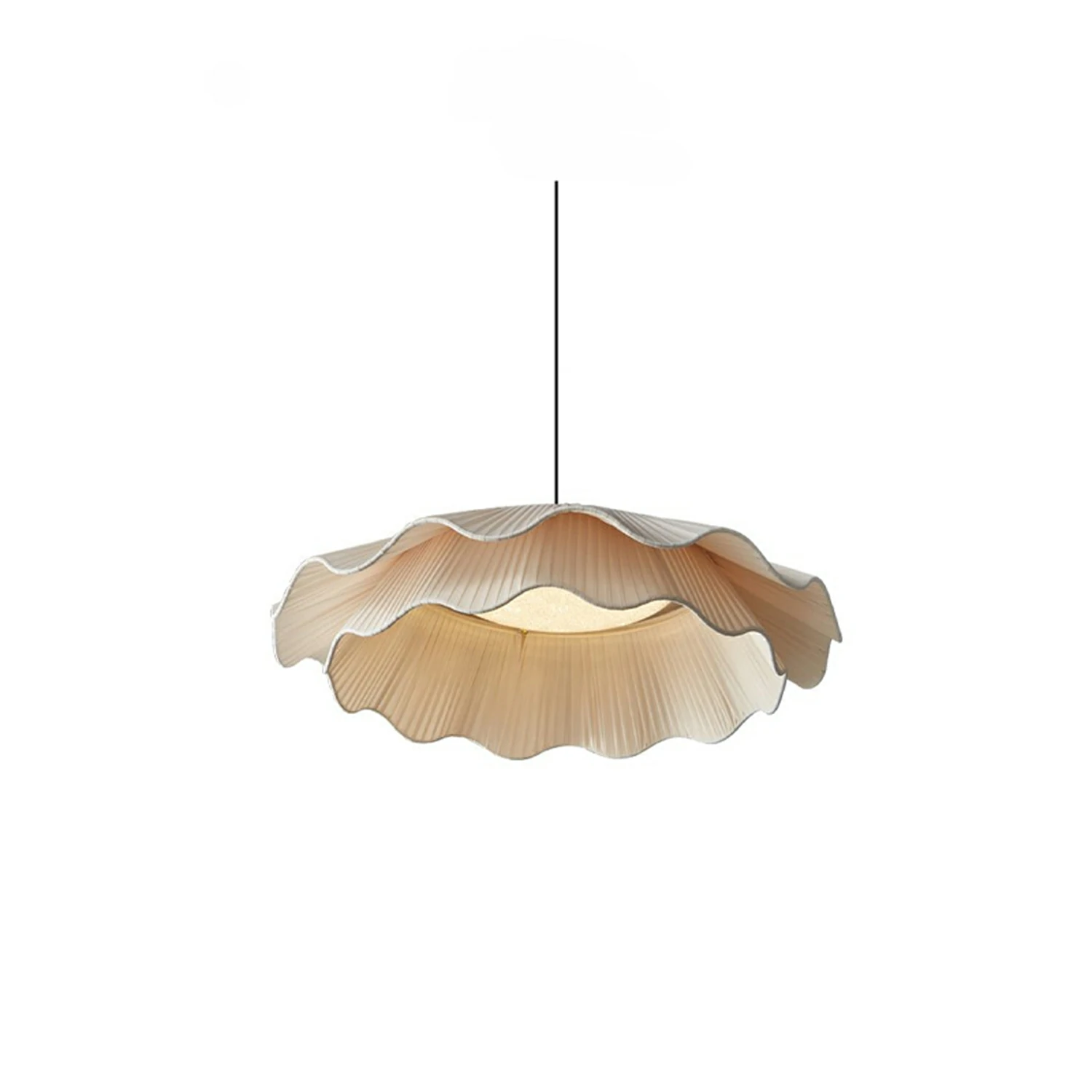Arwen Fabric Wave Pendant Lamp