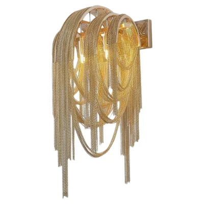 Chains Tassel Wall Lamp