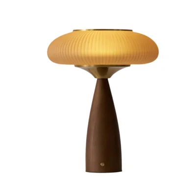 Cielo Wooden Rechargeable Table Lamp