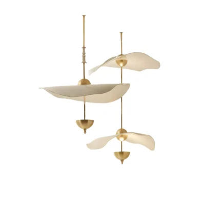 Envolee double biscuit Pendant light