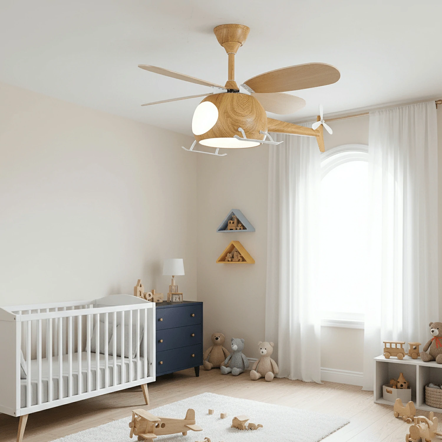 Heli Breeze Kids Ceiling Fan Light - Image 3