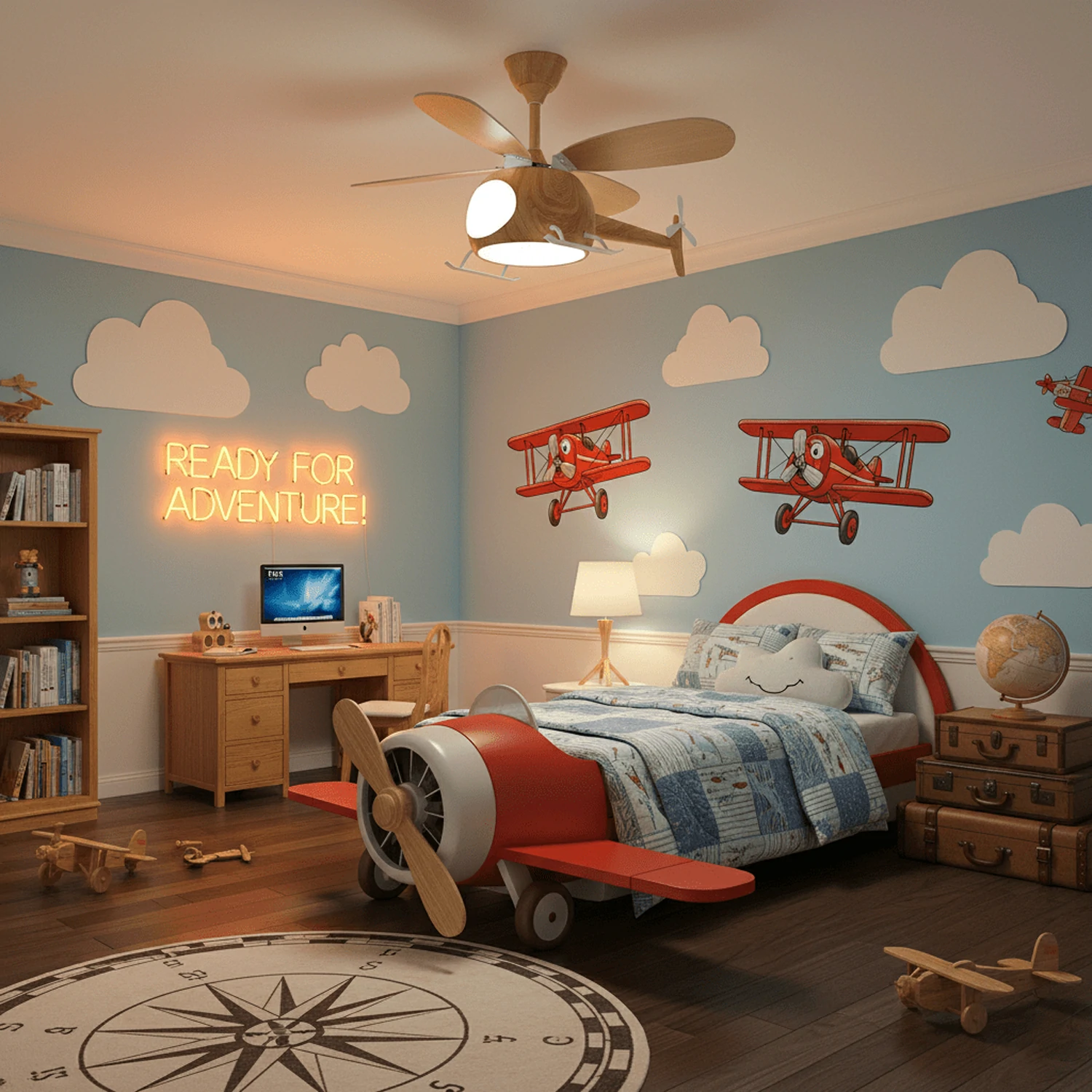 Heli Breeze Kids Ceiling Fan Light - Image 4