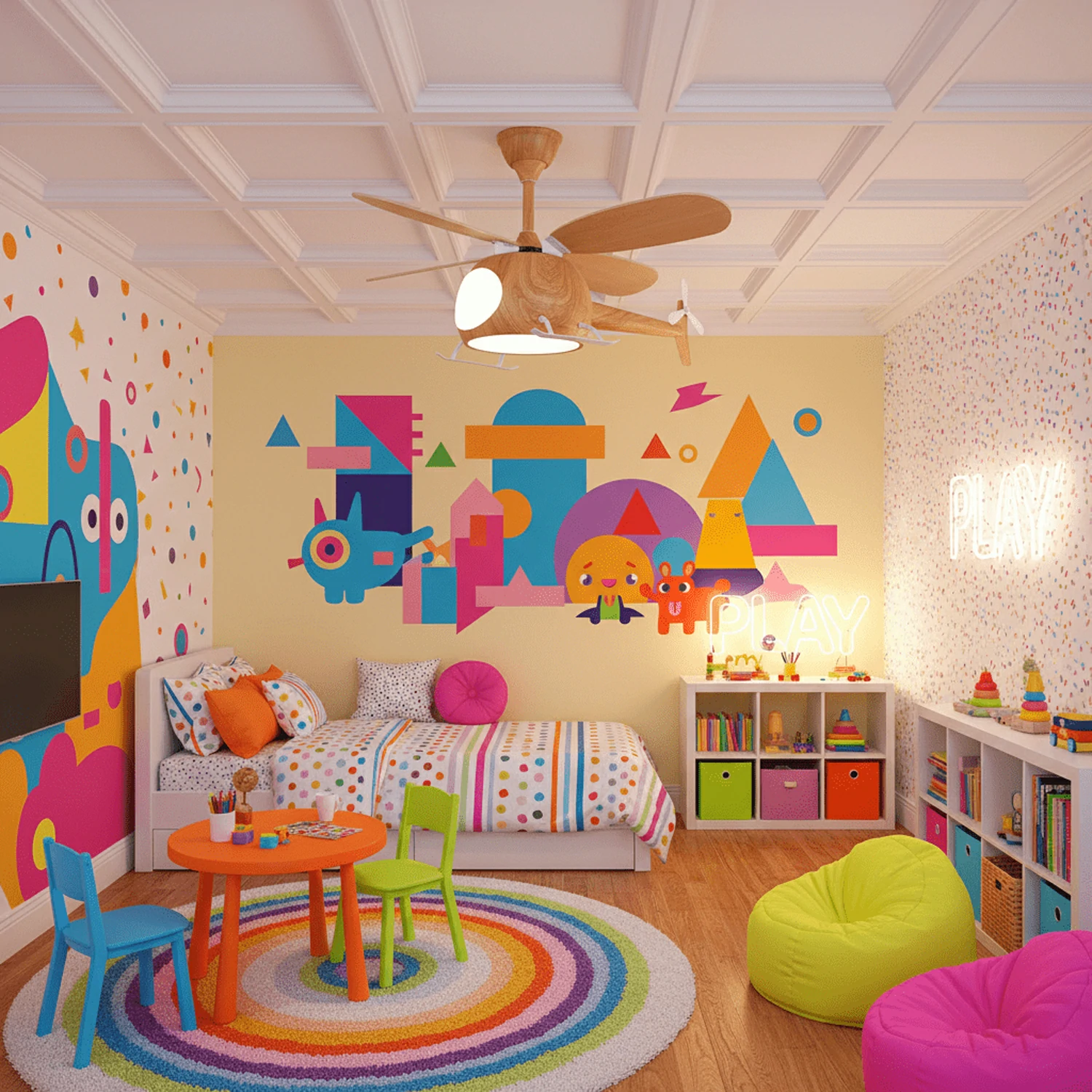 Heli Breeze Kids Ceiling Fan Light - Image 5