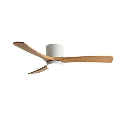 Nordic Wooden Ceiling Fan Light