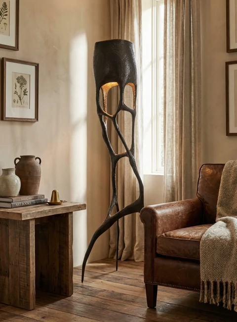 Sculpture Floor Lamps