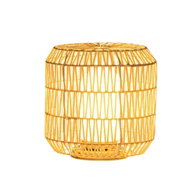 Woven Rattan Outdoor Lamp