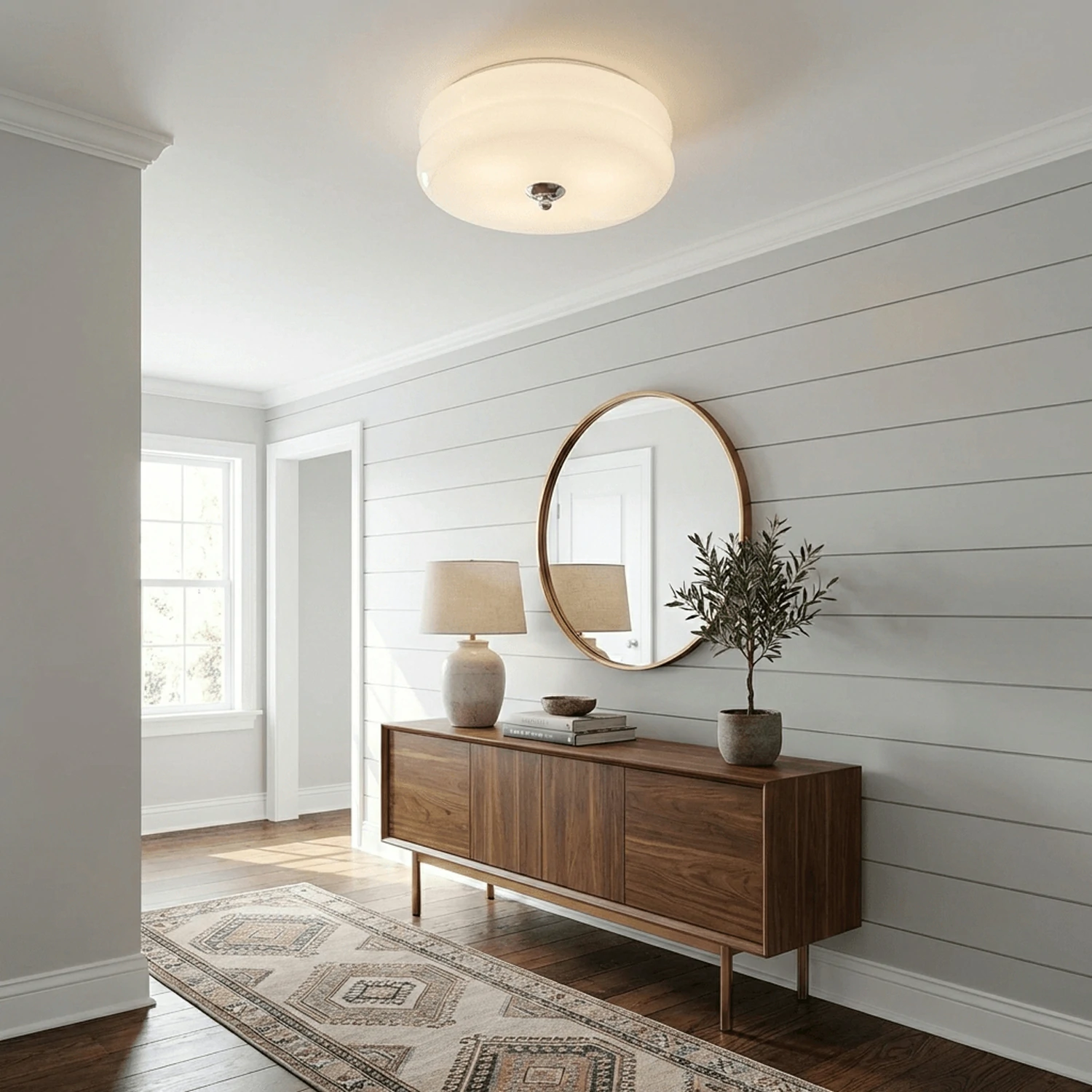 Art Deco Vintage Ceiling Light - Image 9