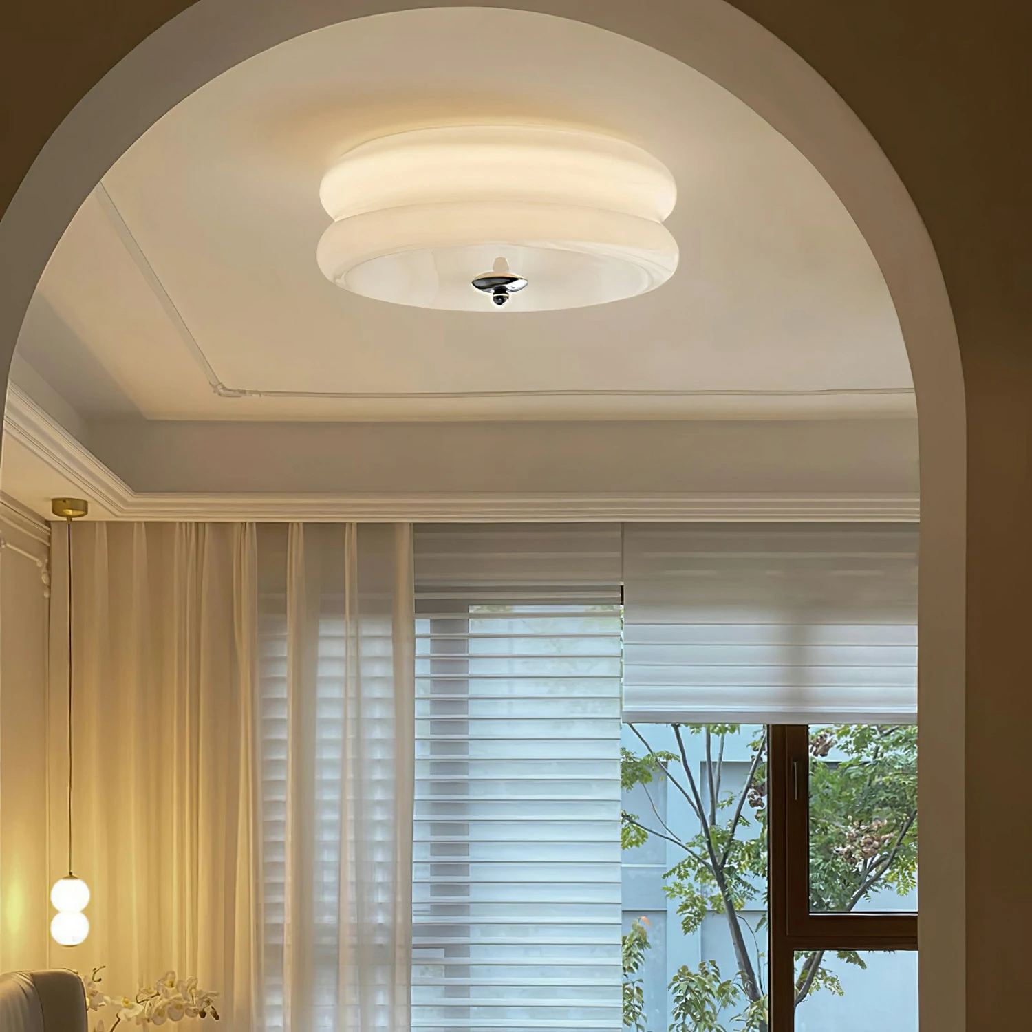 Art Deco Vintage Ceiling Light - Image 11