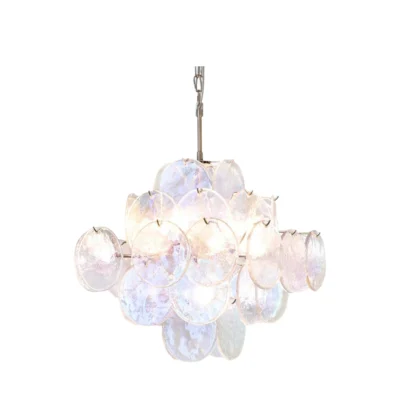Aurelia Iridescent Glass Chandelier