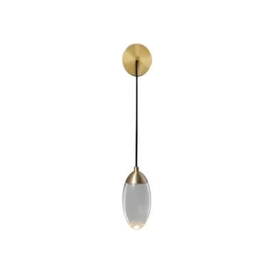 Brass crystal Wall lamp