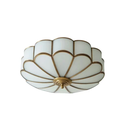Flower Shape Glass Recessed Ceiling Light