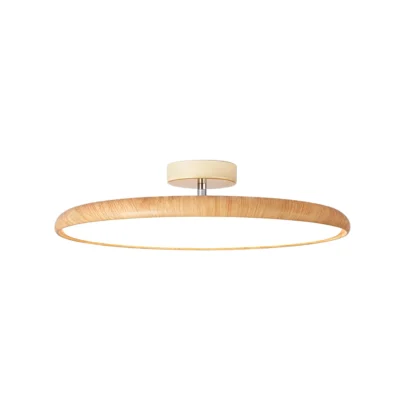 Lola Wood Grain Adjustable Ceiling Lamp