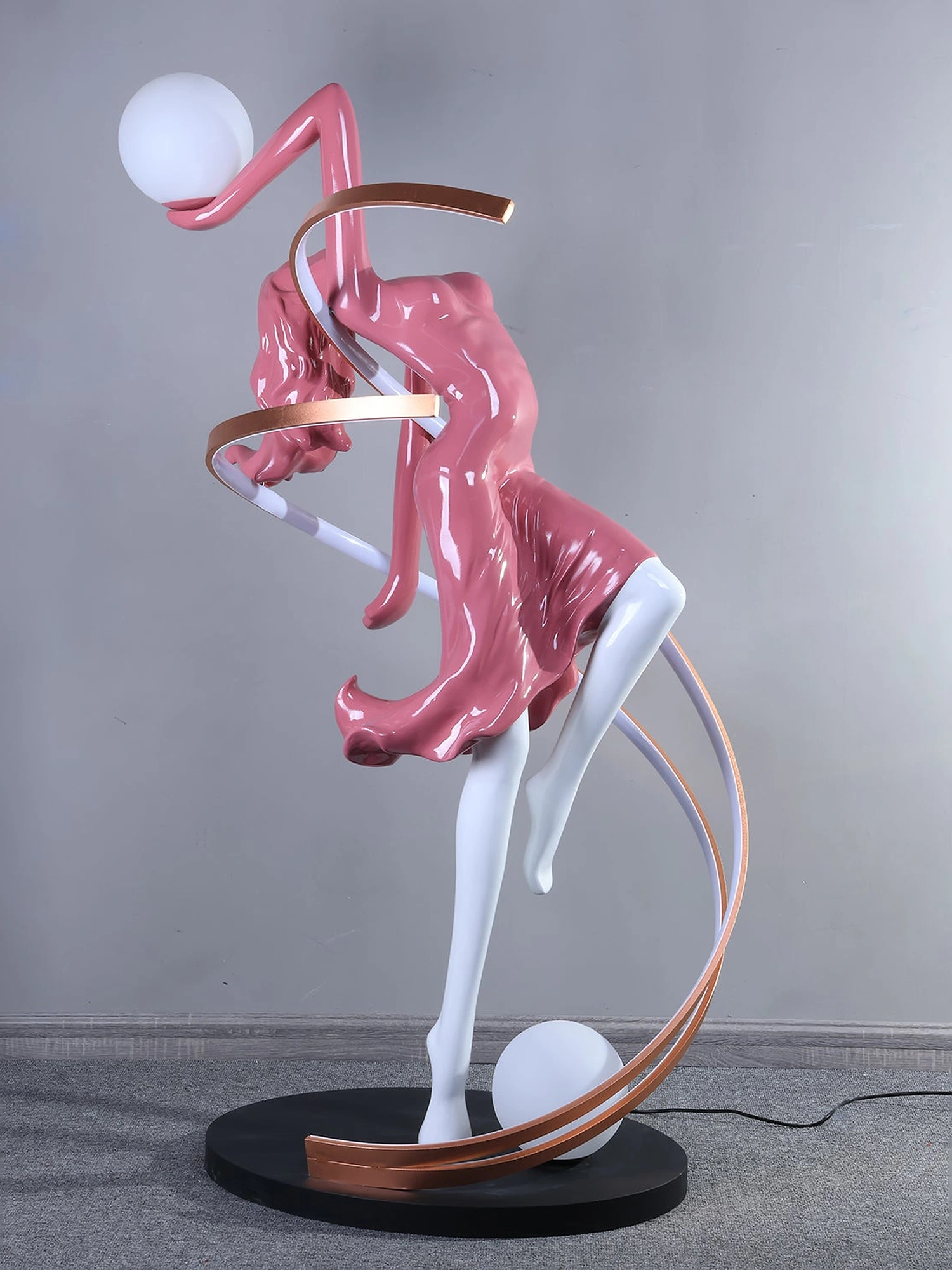 Misha Goddess Statue Floor Lamp - Image 21