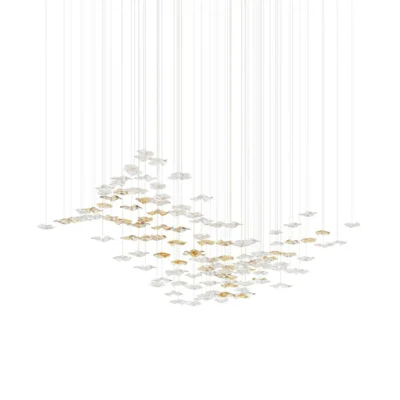 Tidal Art Glass Pendants Lamp