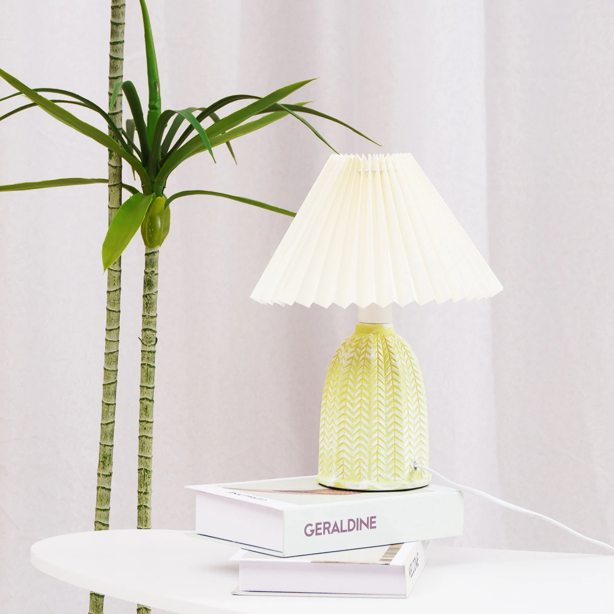 Vintage Pleated Table Lamp - Image 6
