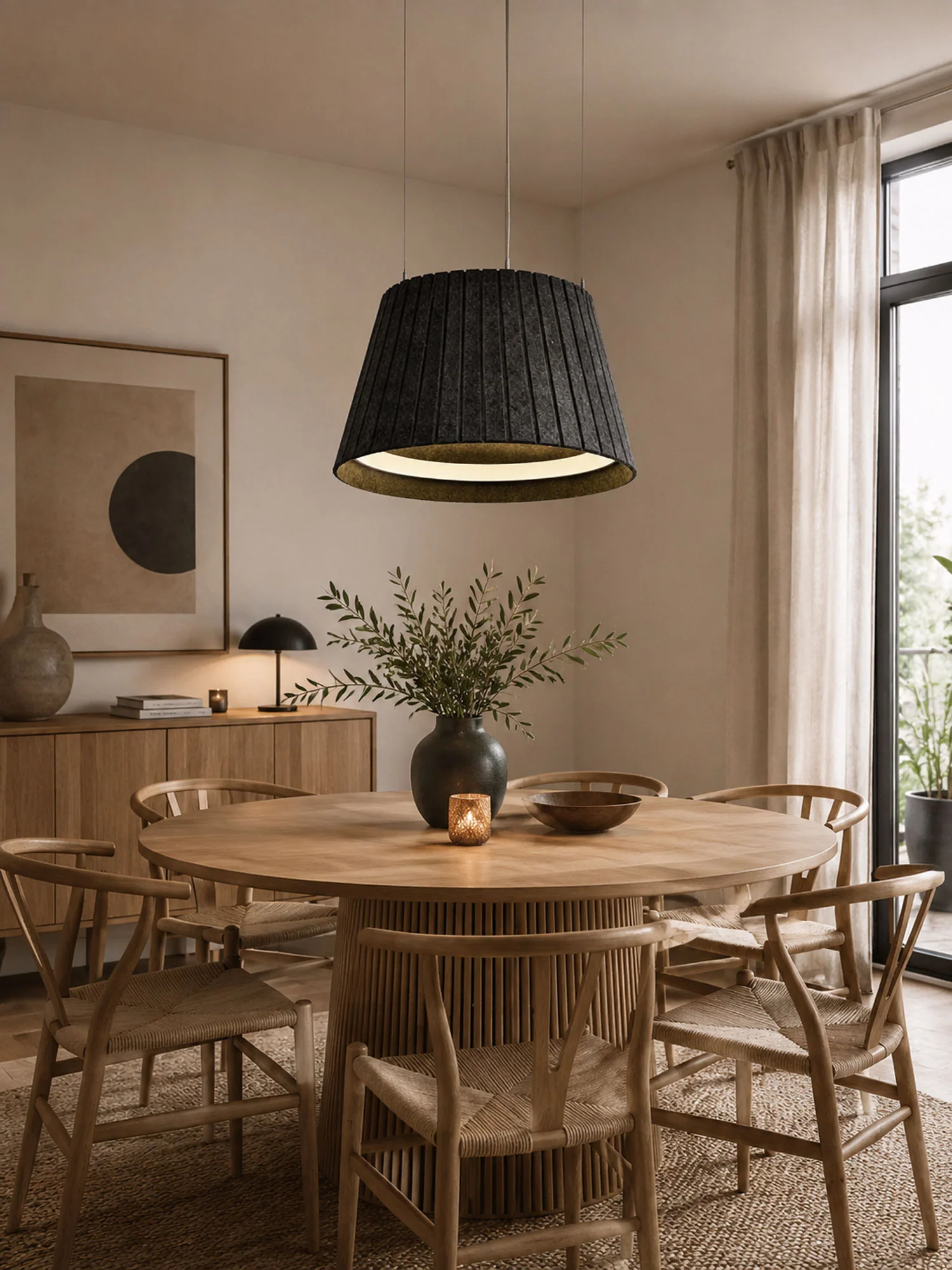 Acoustic Pendant Light Timeless