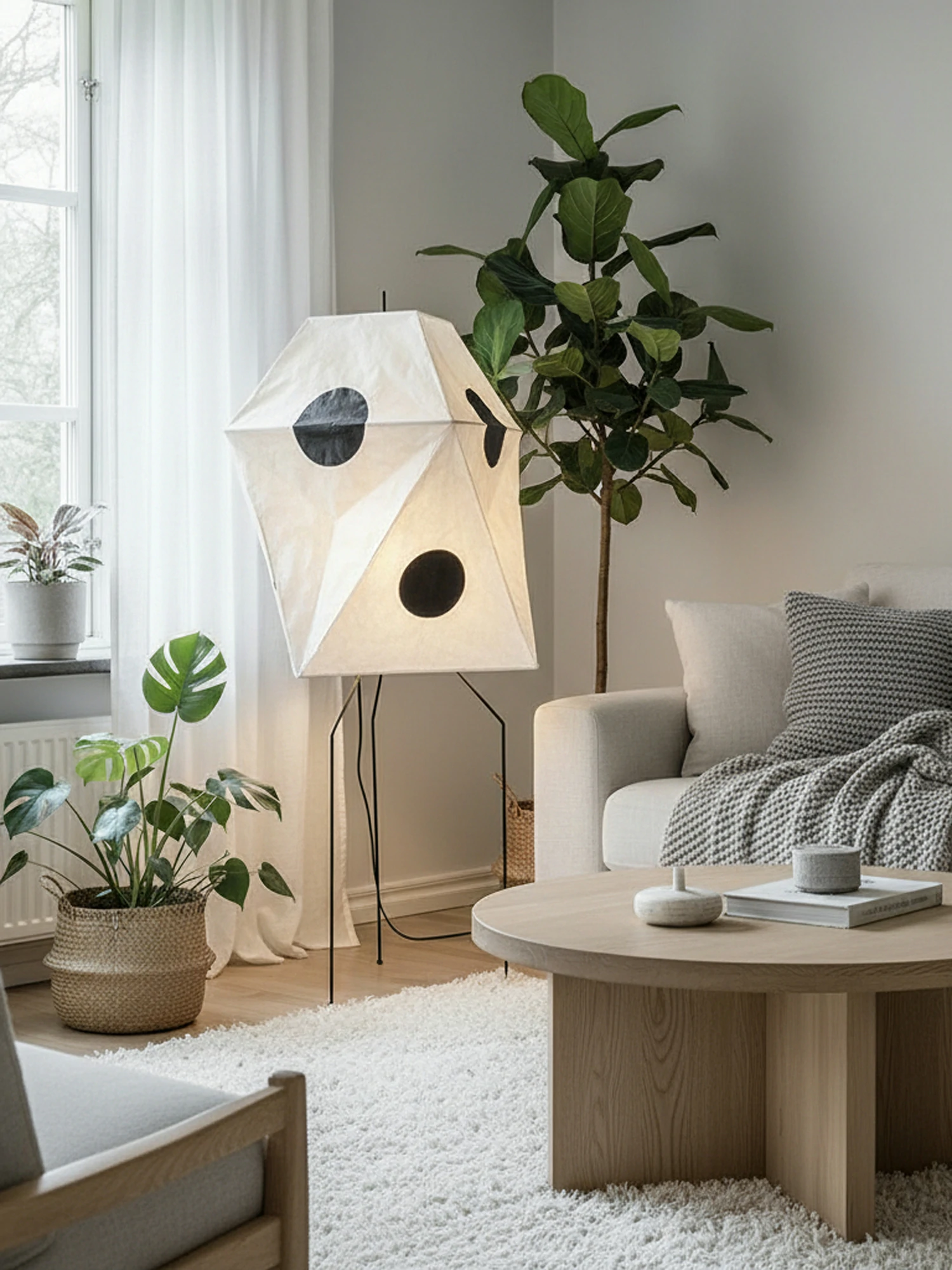 Akari UF3-Q Floor Lamp - Image 3
