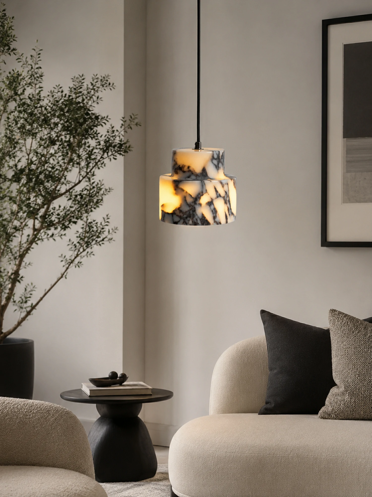 Astr Marble Pendant Lamp - Image 8