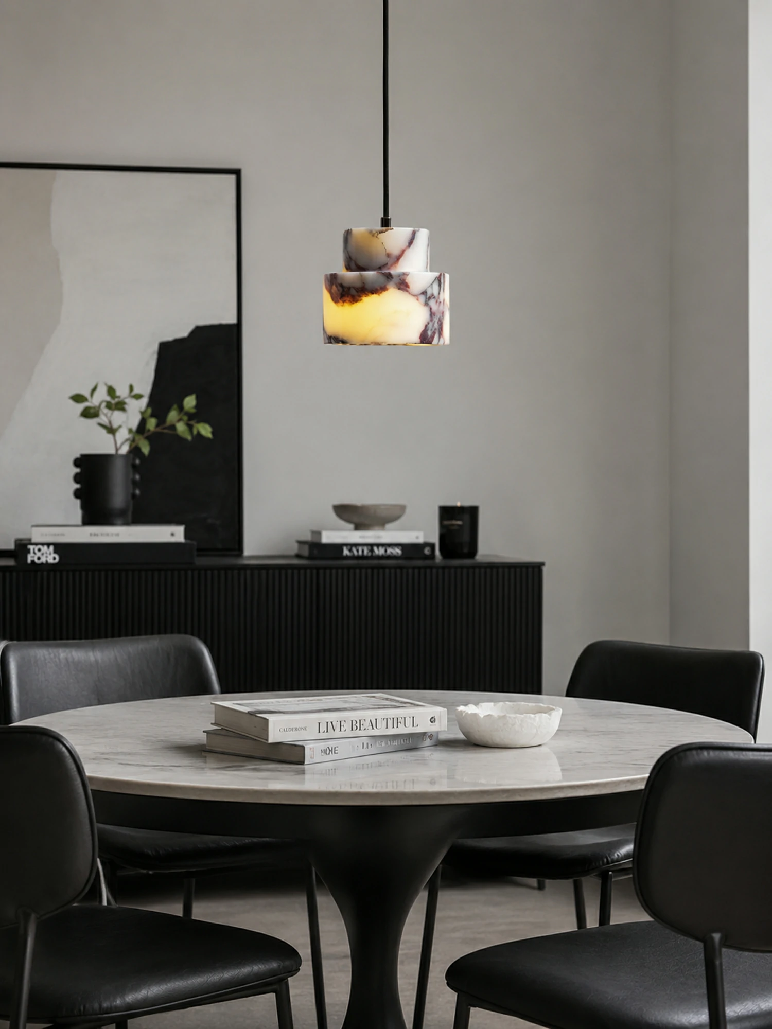 Astr Marble Pendant Lamp - Image 7