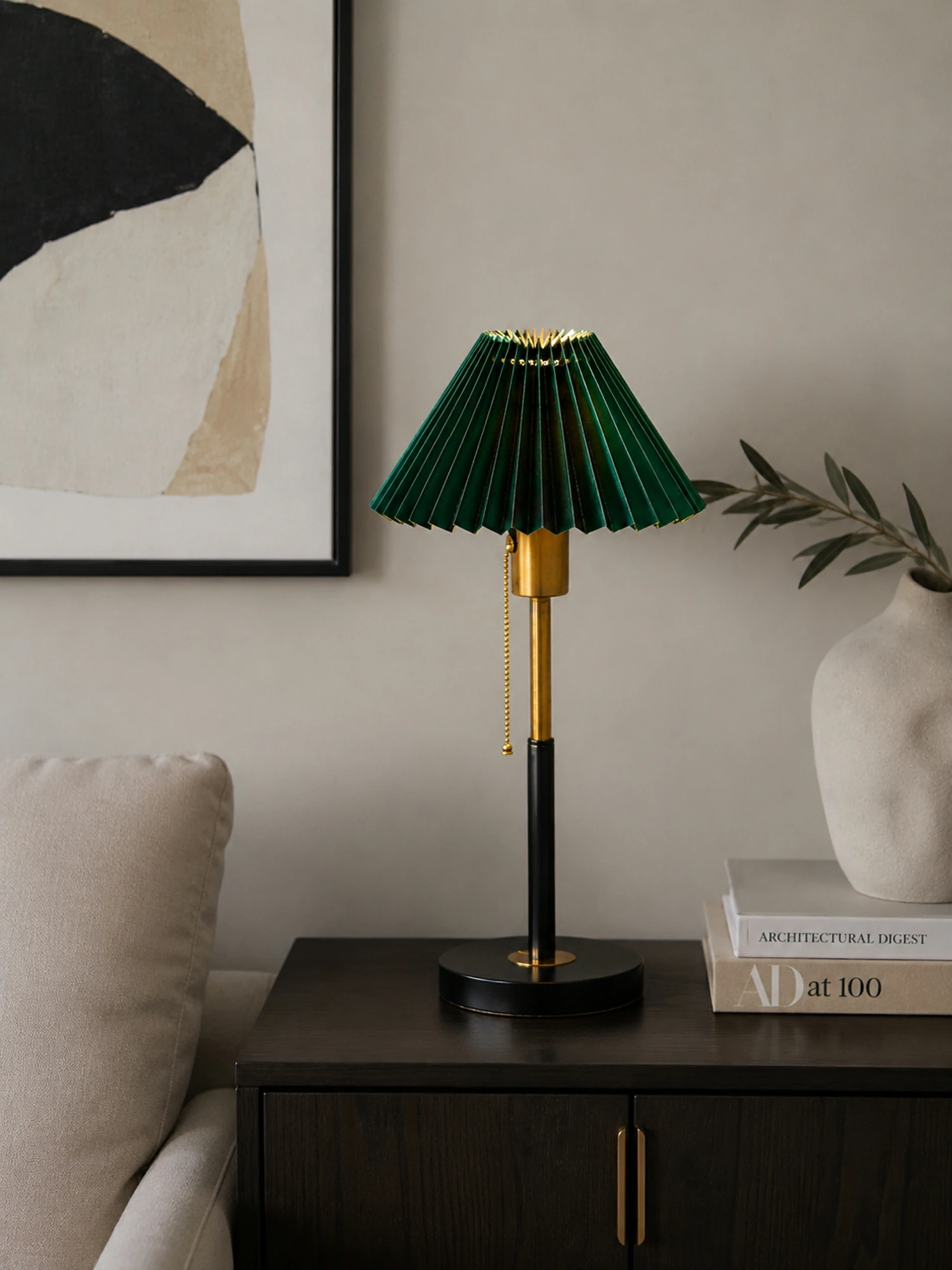 Lumi Pleated Table Lamp - Image 3