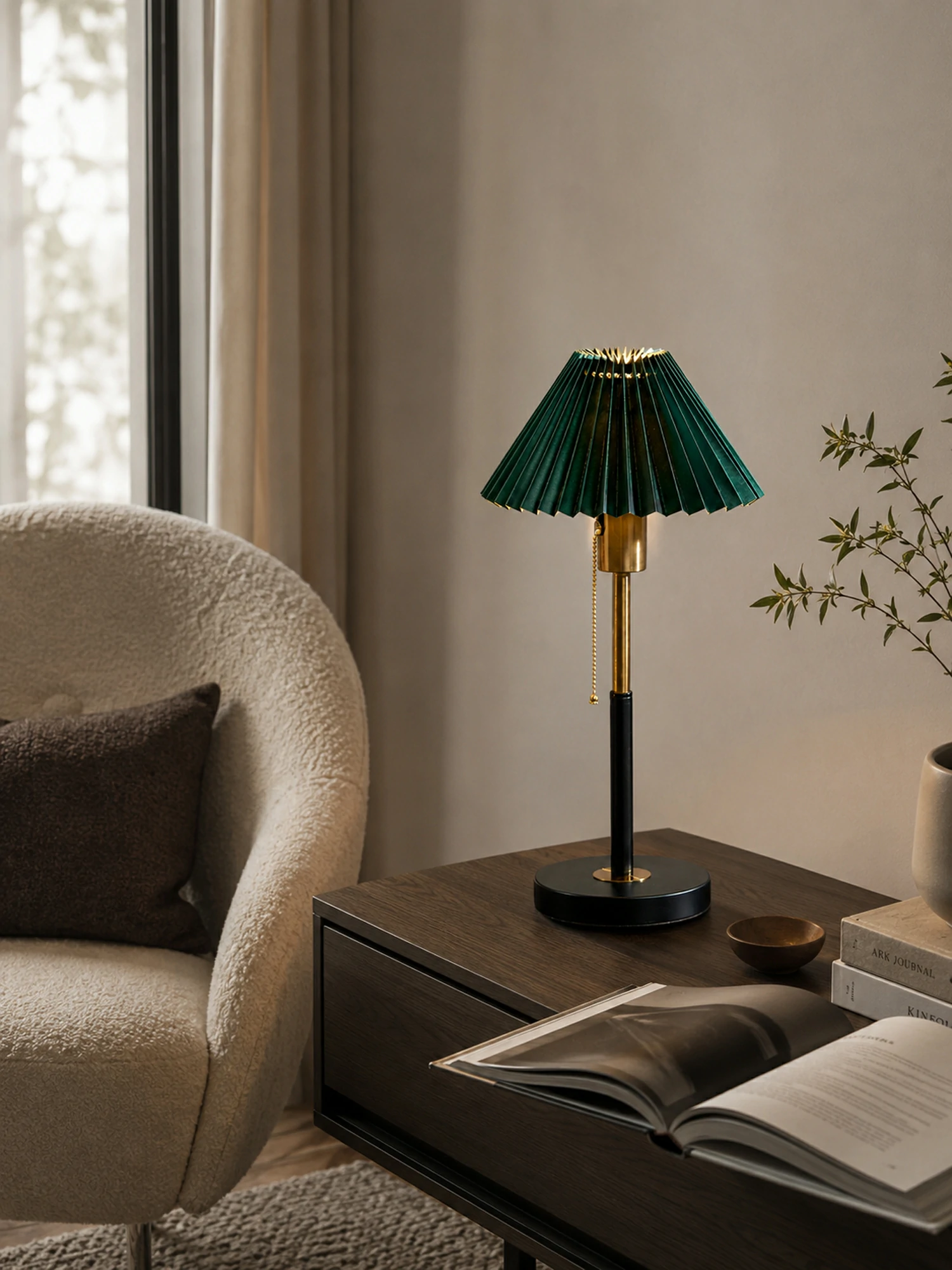 Lumi Pleated Table Lamp - Image 8