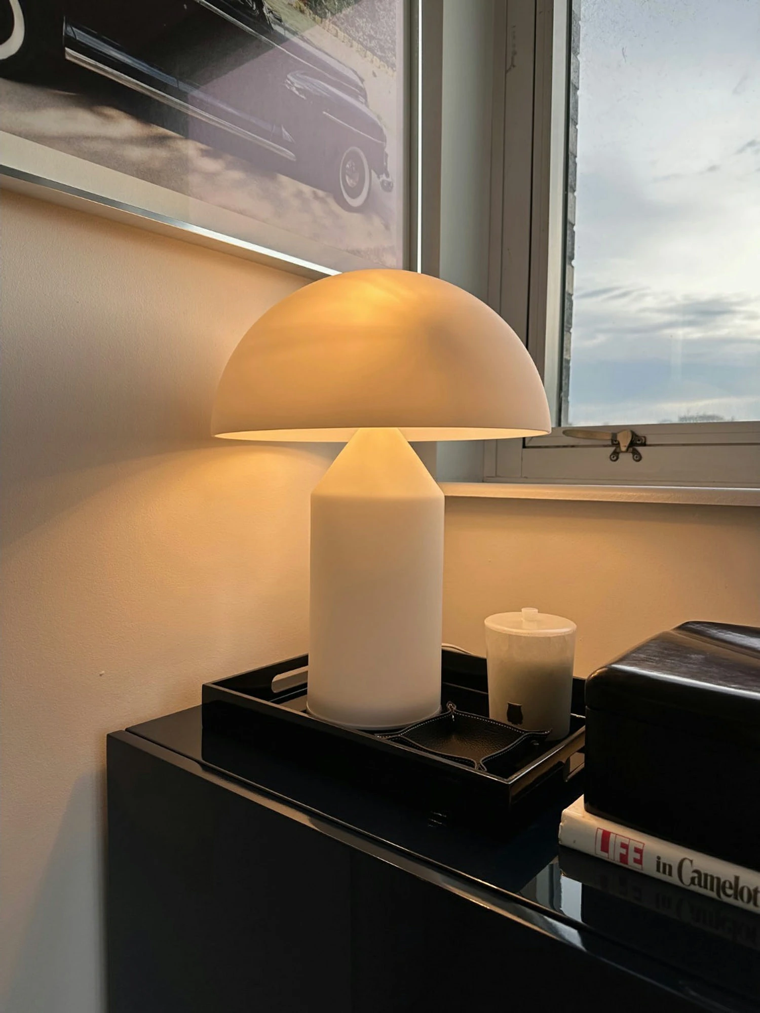 Atollo Glass Table Lamp - Image 3