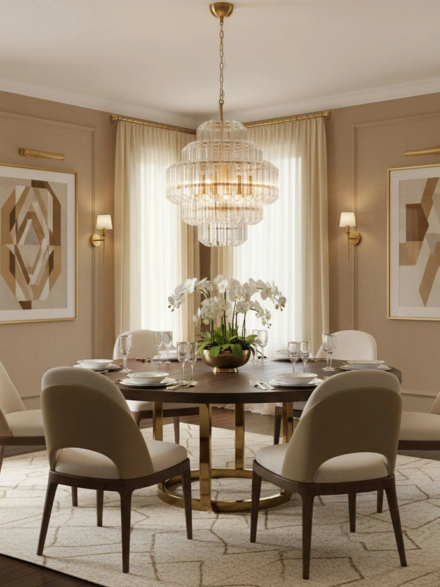 Aurum Cascade Chandelier - Image 2
