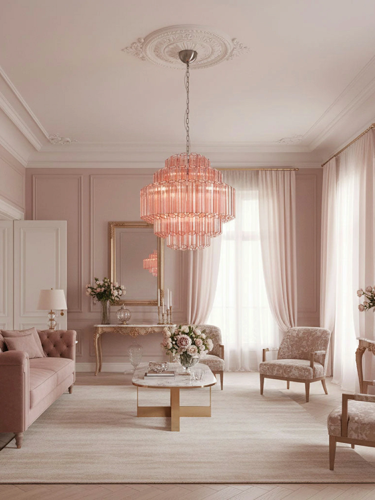 Aurum Cascade Chandelier - Image 5