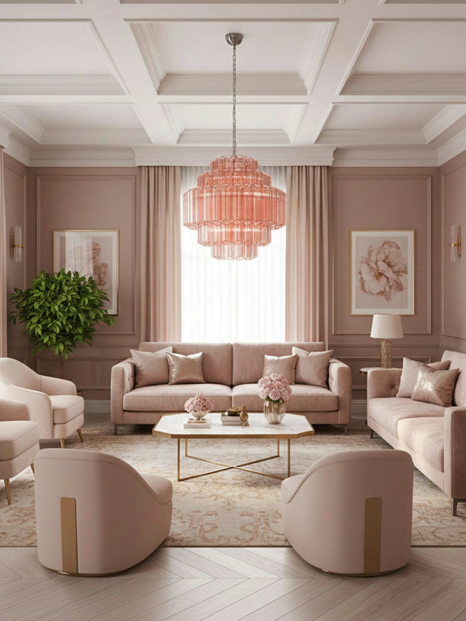 Aurum Cascade Chandelier - Image 4
