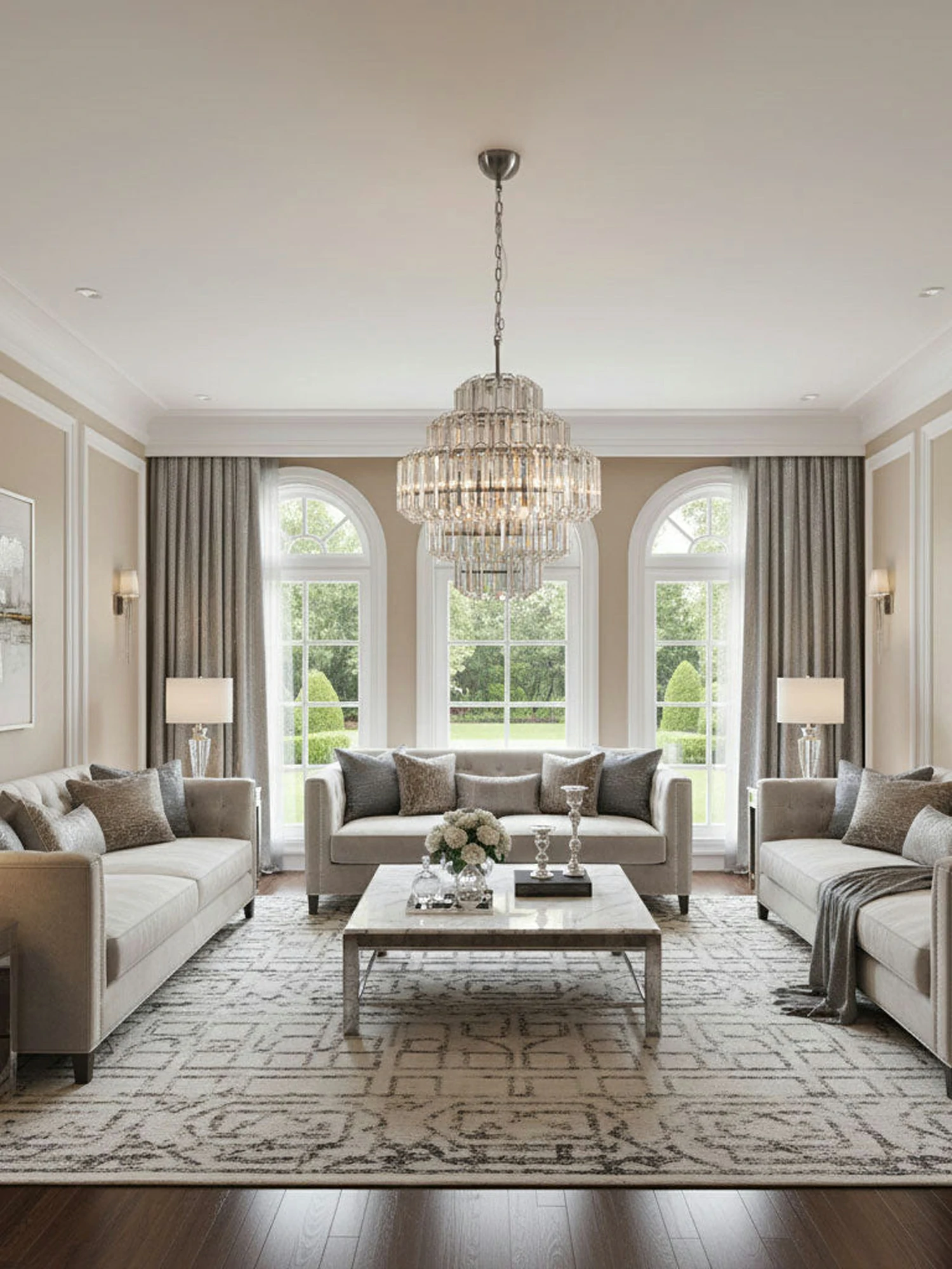 Aurum Cascade Chandelier - Image 8