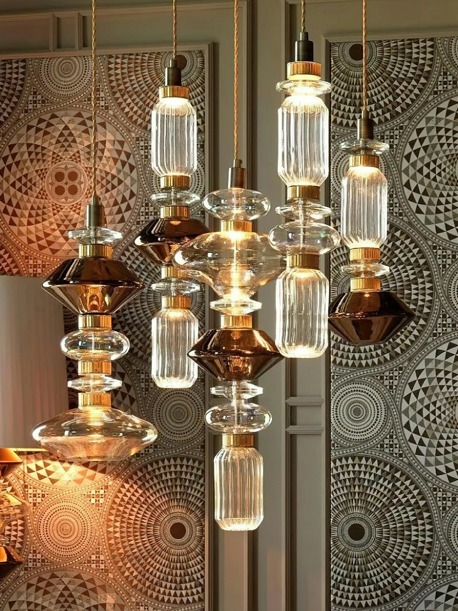 Ballet Glass Pendant Lamp - Image 2