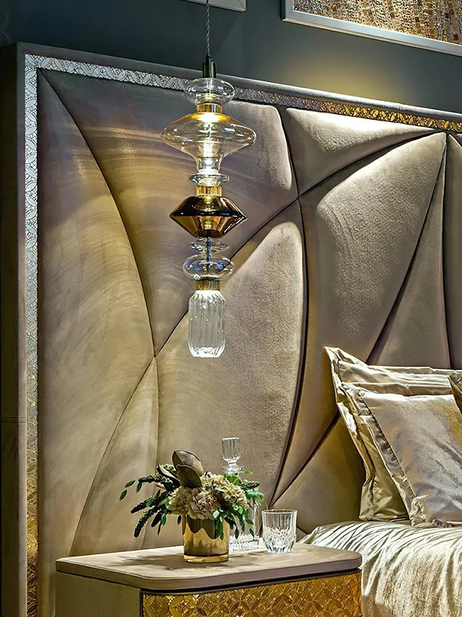 Ballet Glass Pendant Lamp - Image 3
