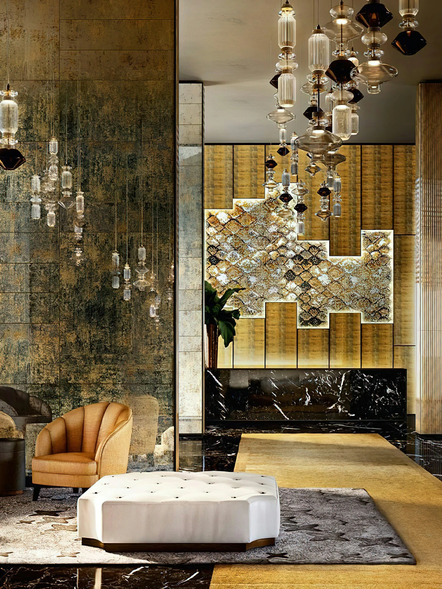 Ballet Glass Pendant Lamp - Image 11