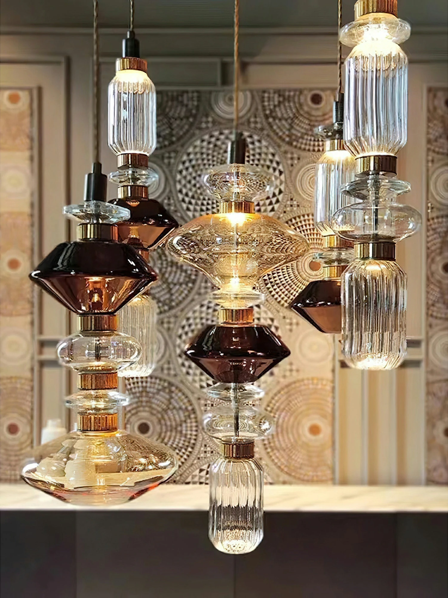 Ballet Glass Pendant Lamp - Image 6