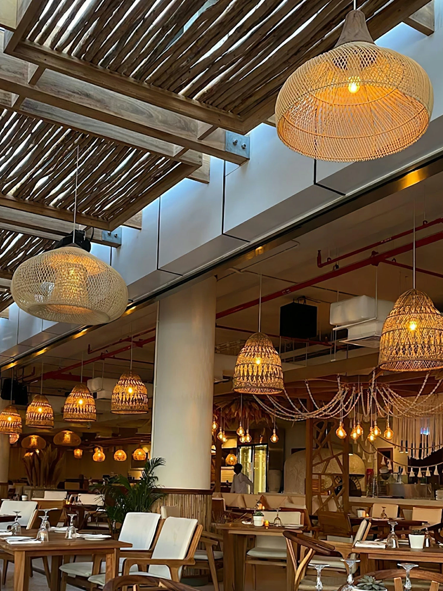Braided Rattan Pendant Lamp - Image 22