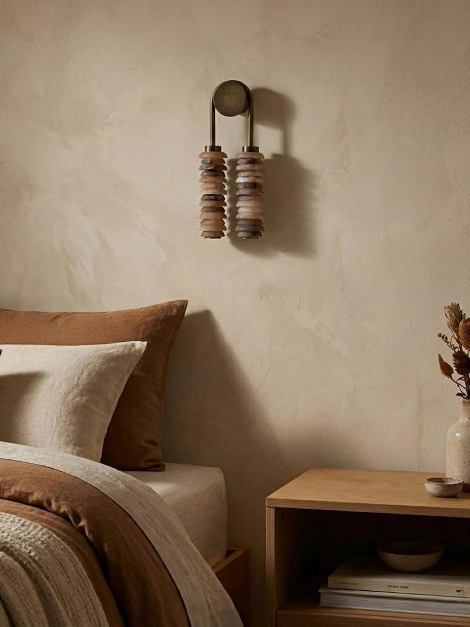 Calla Ribbed Alabaster Sconce - Image 8