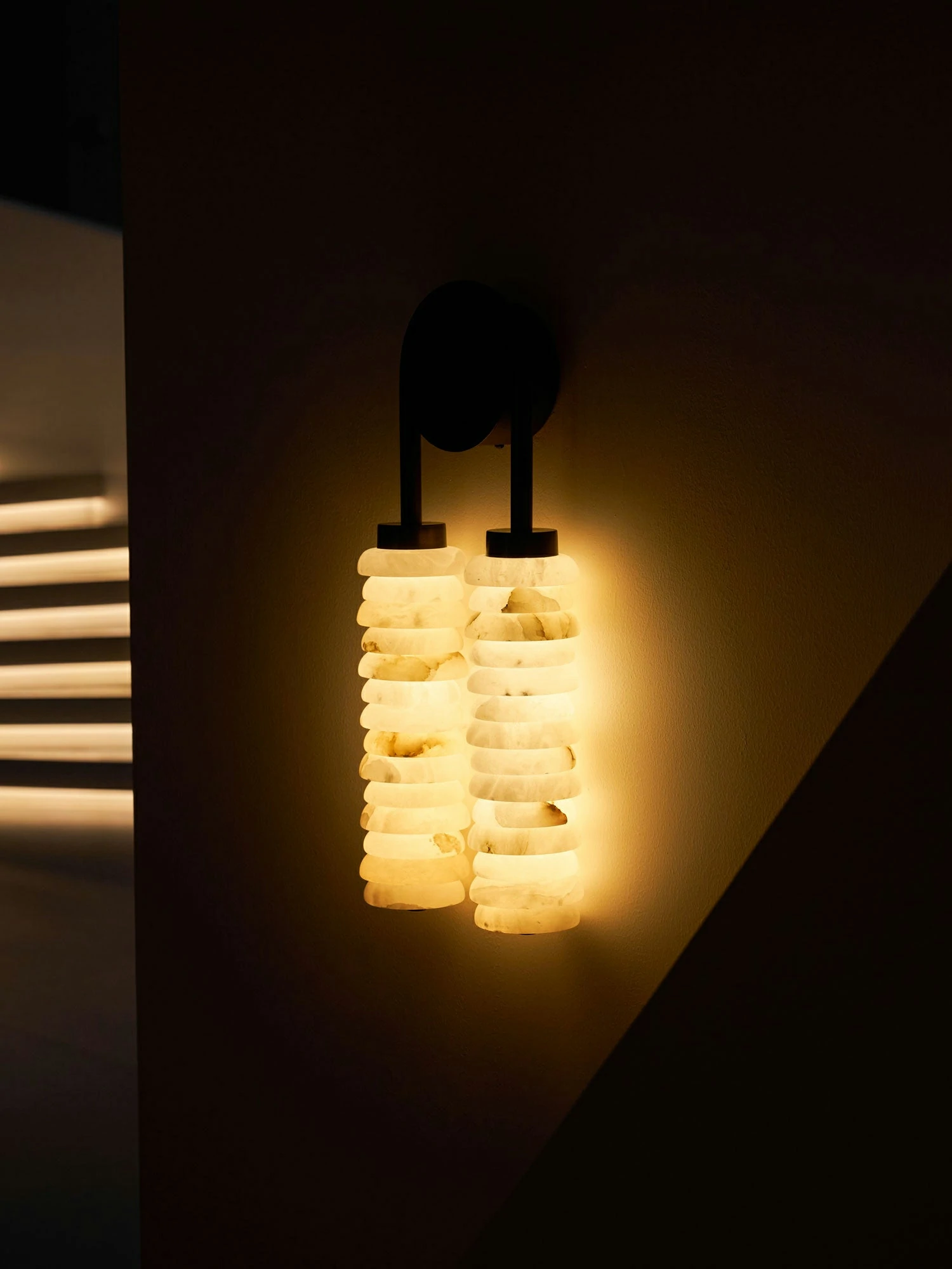 Calla Ribbed Alabaster Sconce - Image 19