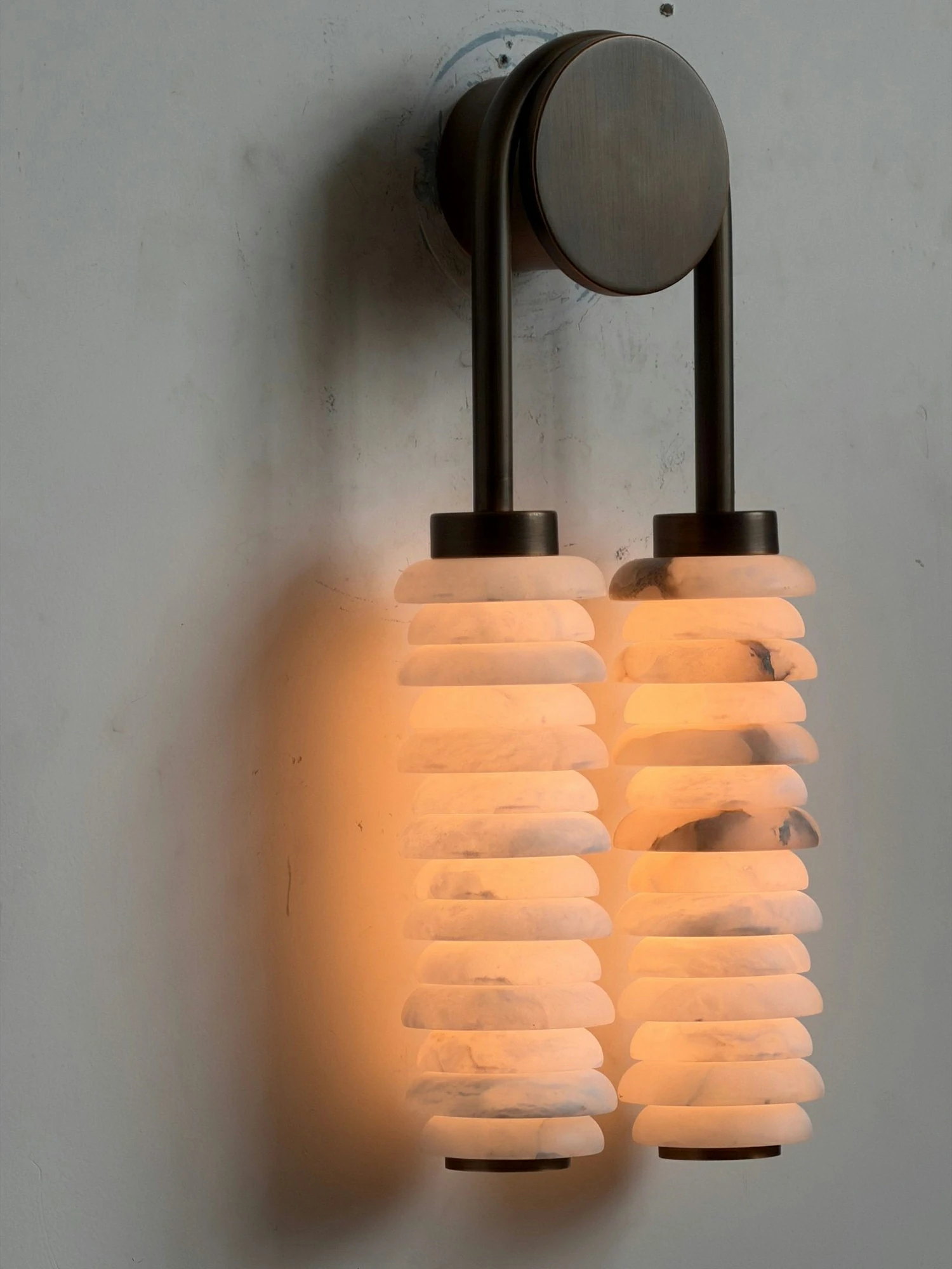 Calla Ribbed Alabaster Sconce - Image 23