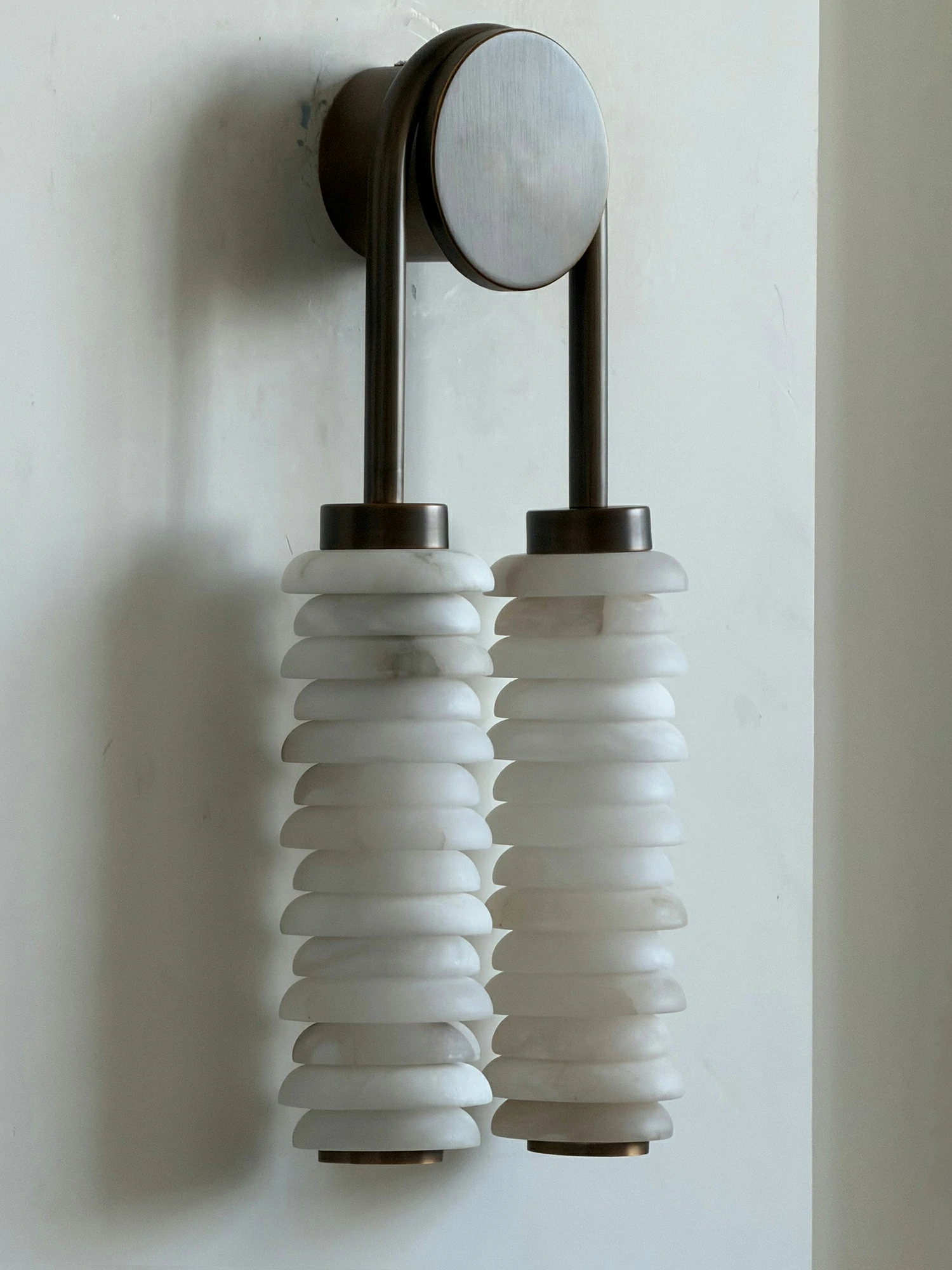 Calla Ribbed Alabaster Sconce - Image 20