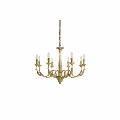 Candle Brass Chandelier