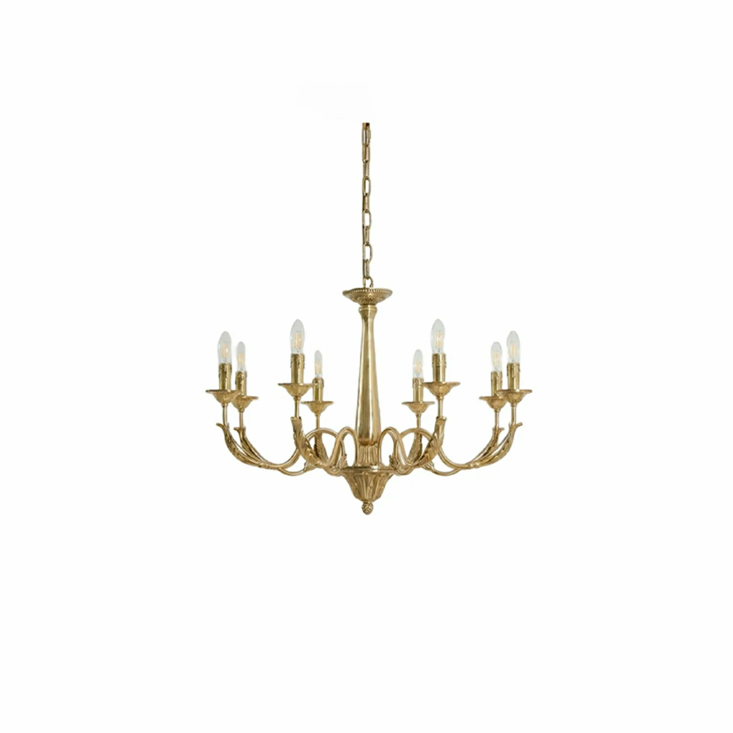 Candle Brass Chandelier