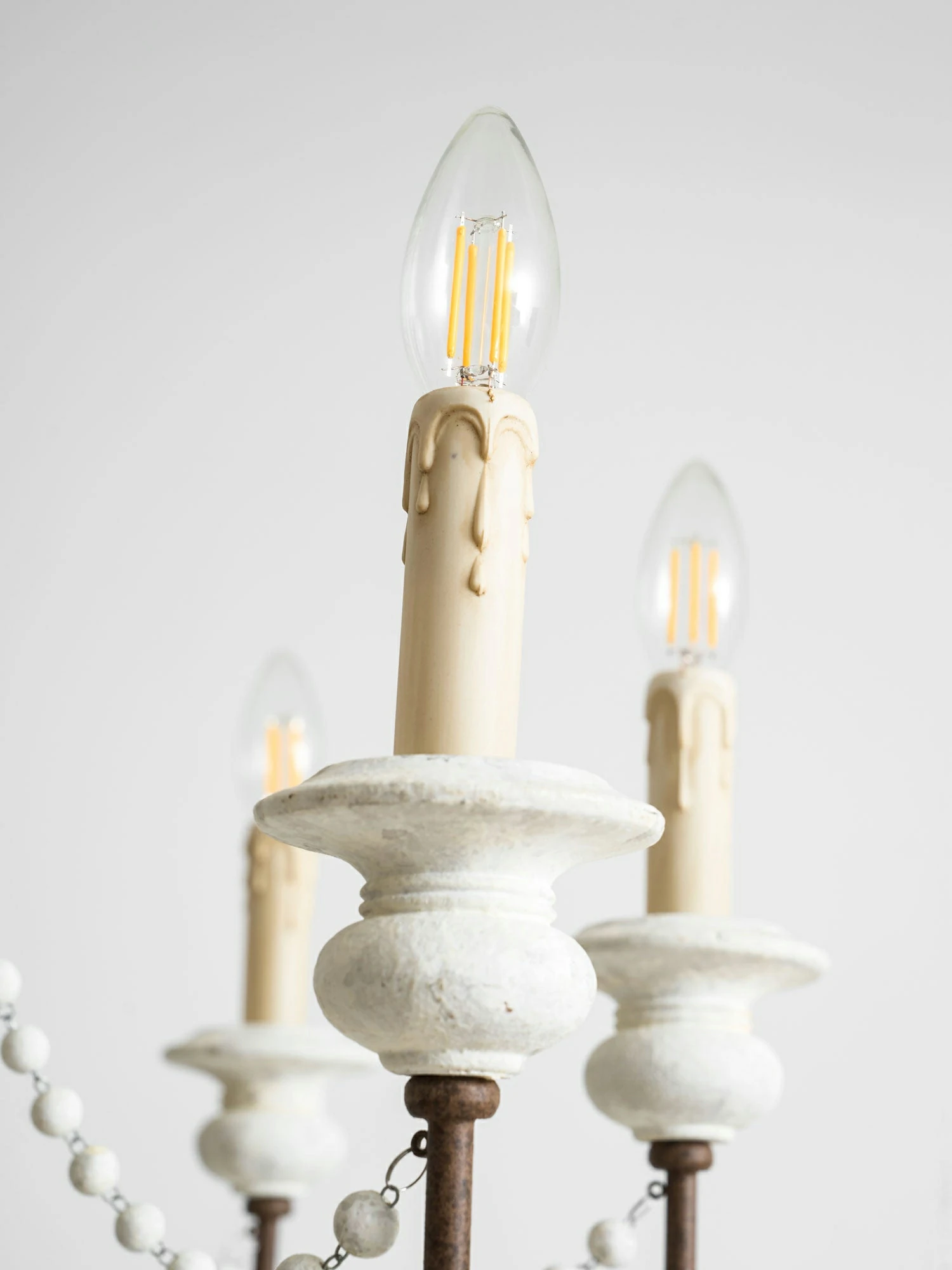 Candle Style Beaded Chandelier - Image 18