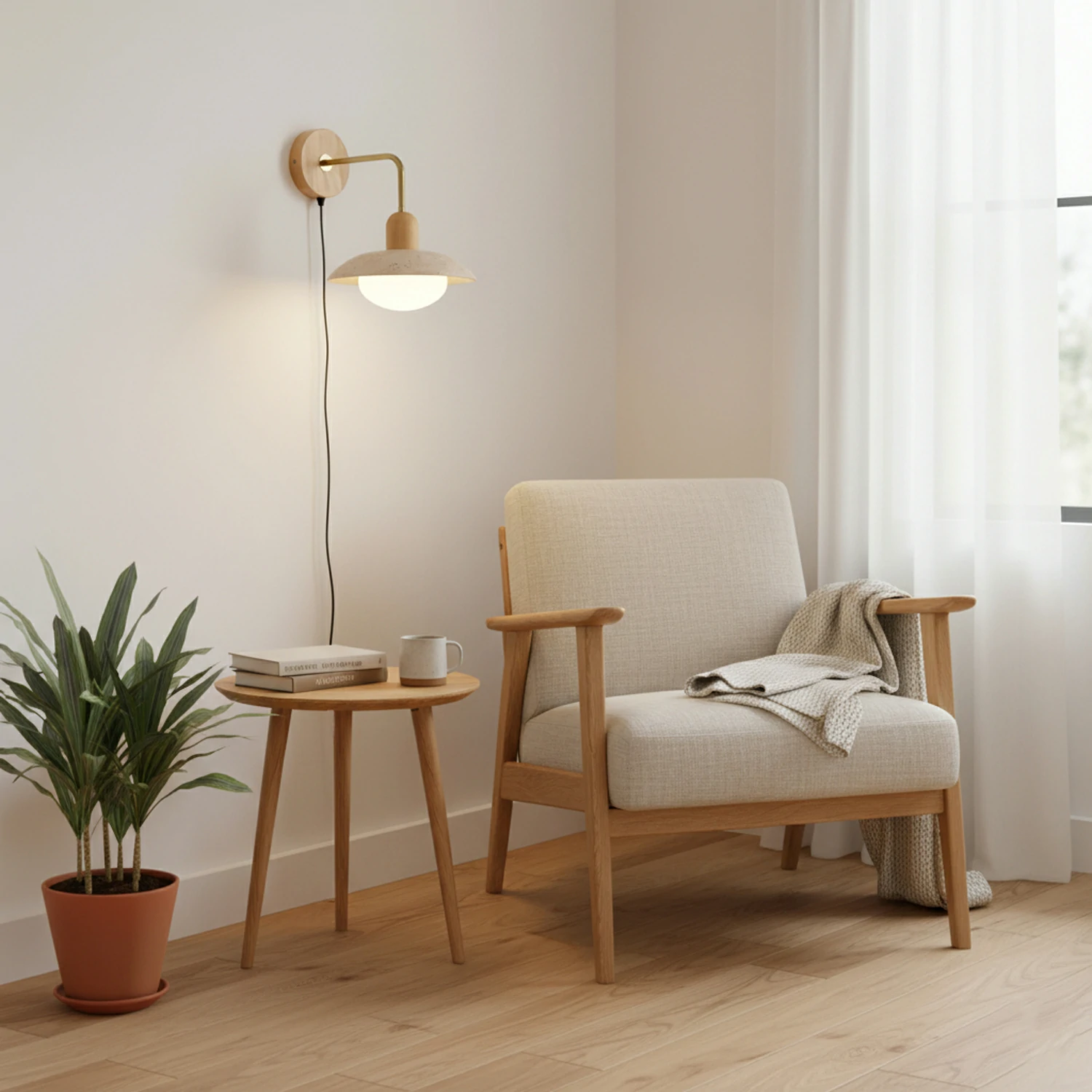 Carolia Plug In Wall Lamp - Image 2