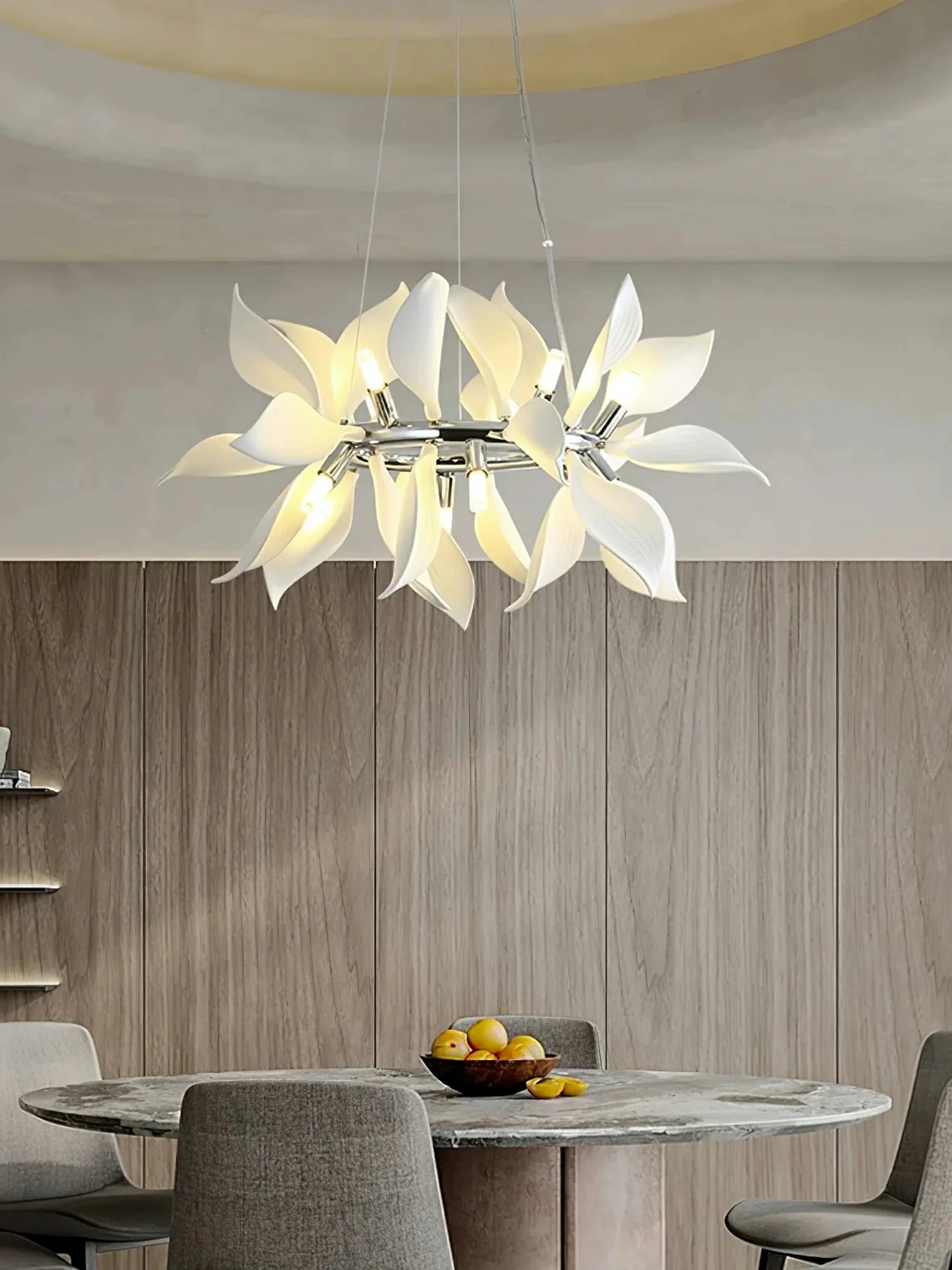 Ceramic Petals Blooming Chandelier - Image 9