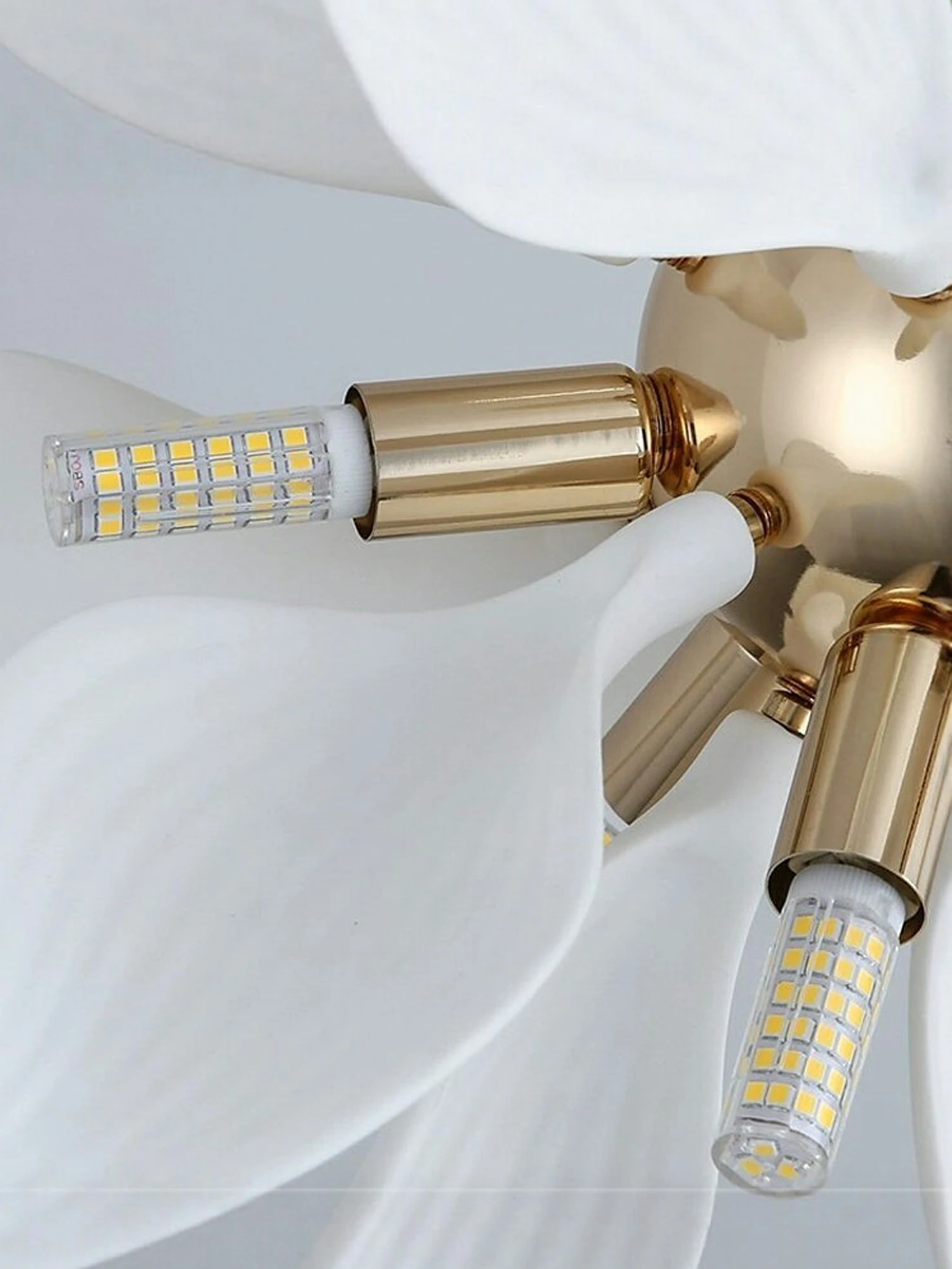 Ceramic Petals Blooming Chandelier - Image 11