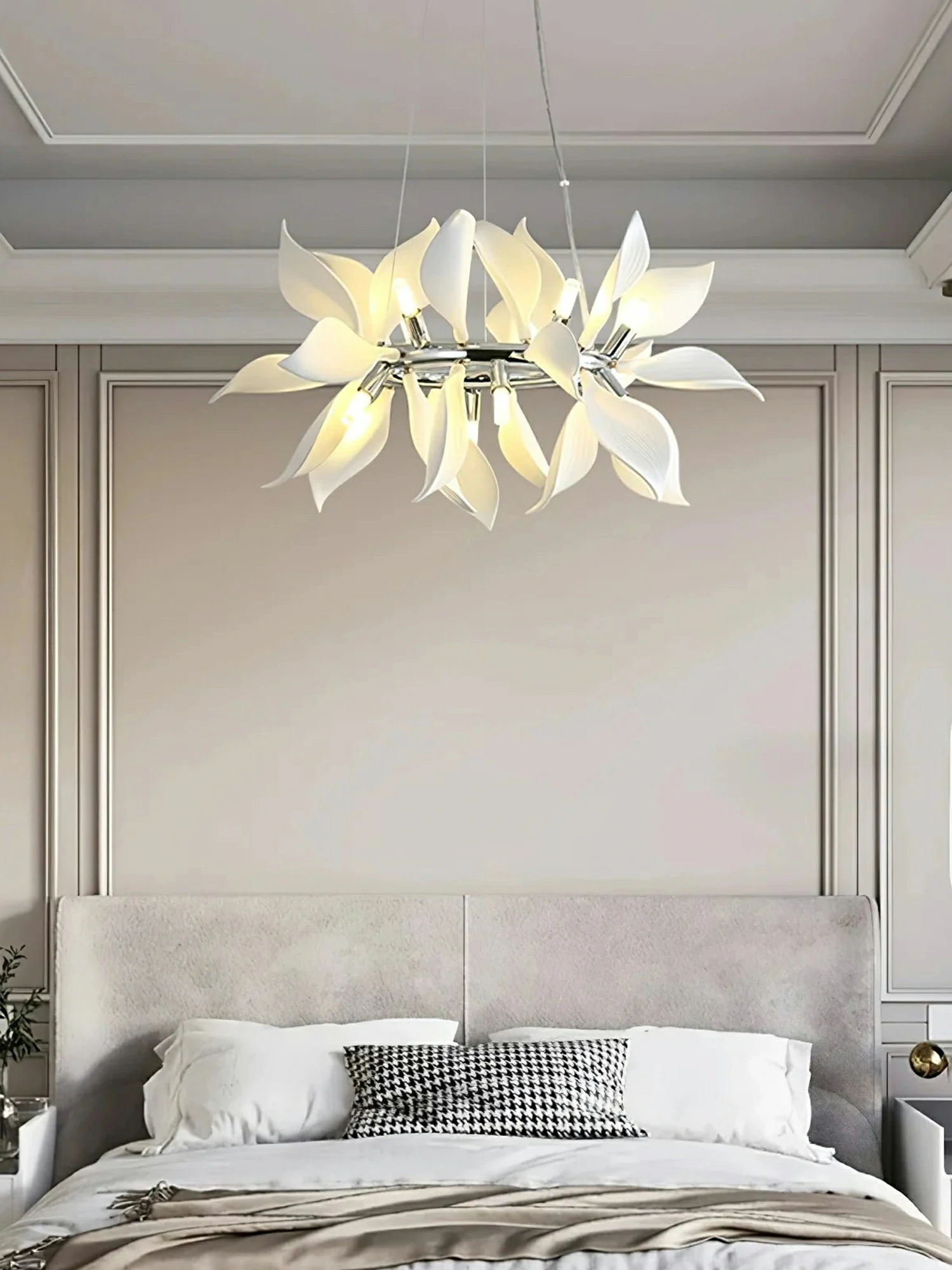 Ceramic Petals Blooming Chandelier - Image 7