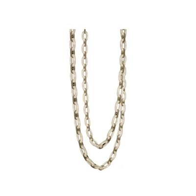 Chain Alabaster Link Chandelier