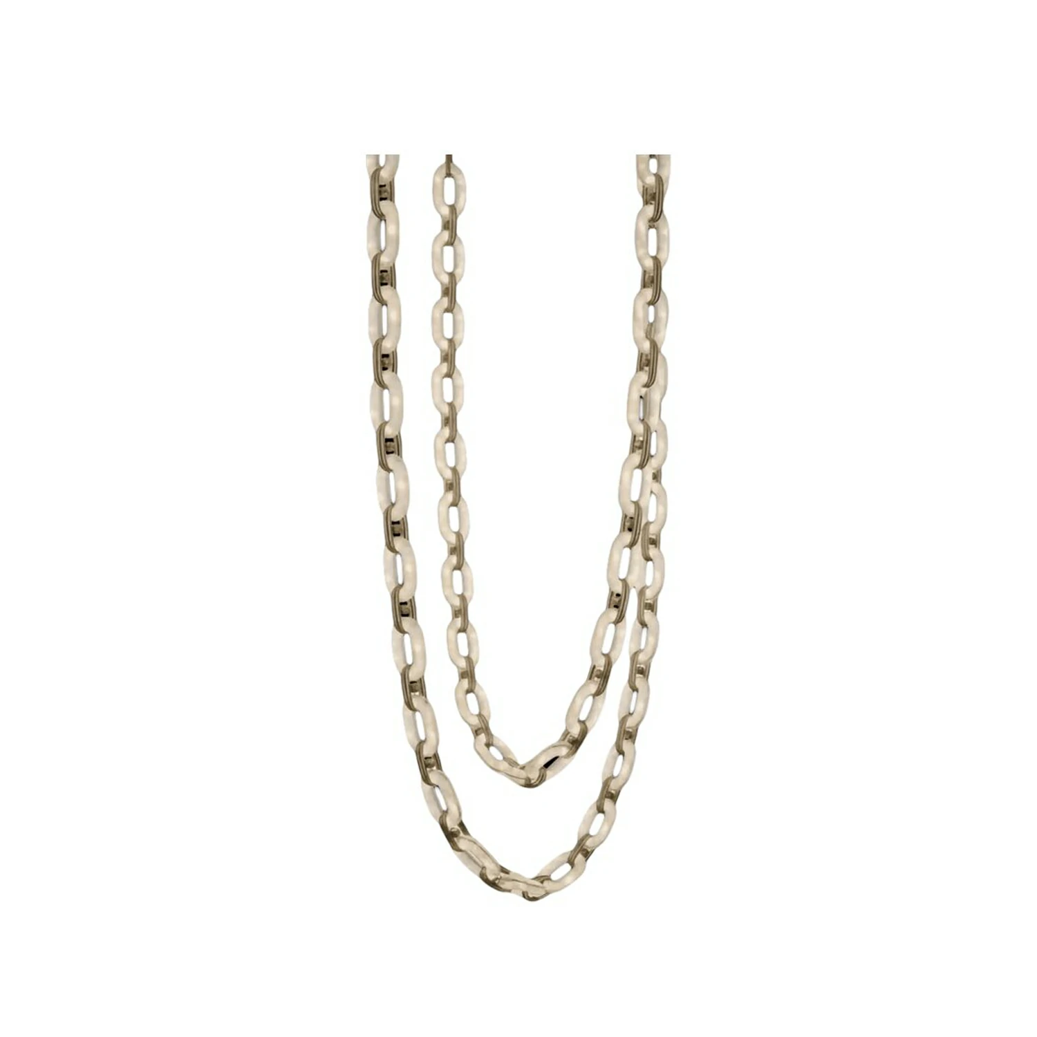 Chain Alabaster Link Chandelier