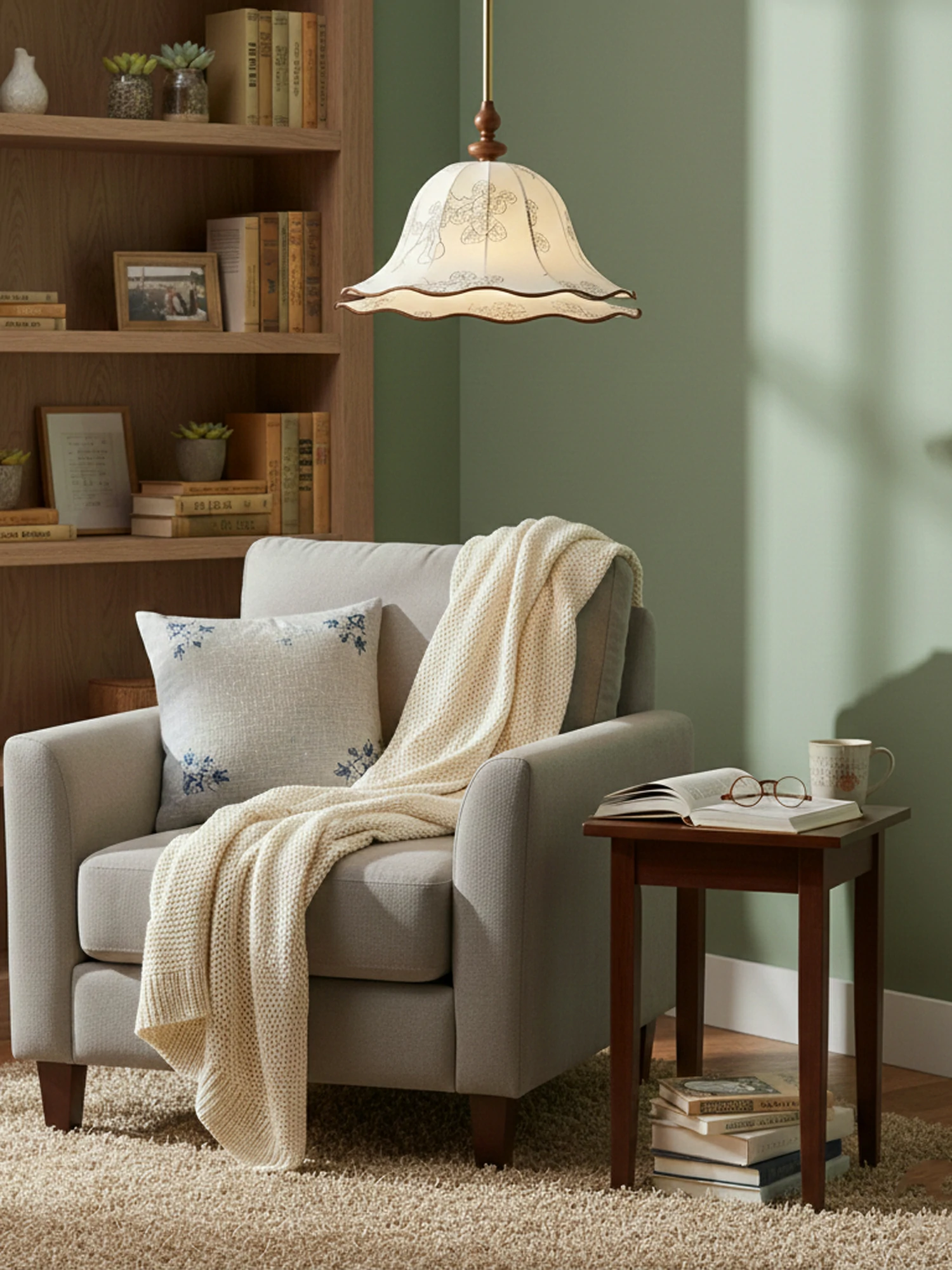 Charleston Floral Pendant Lamp - Image 7