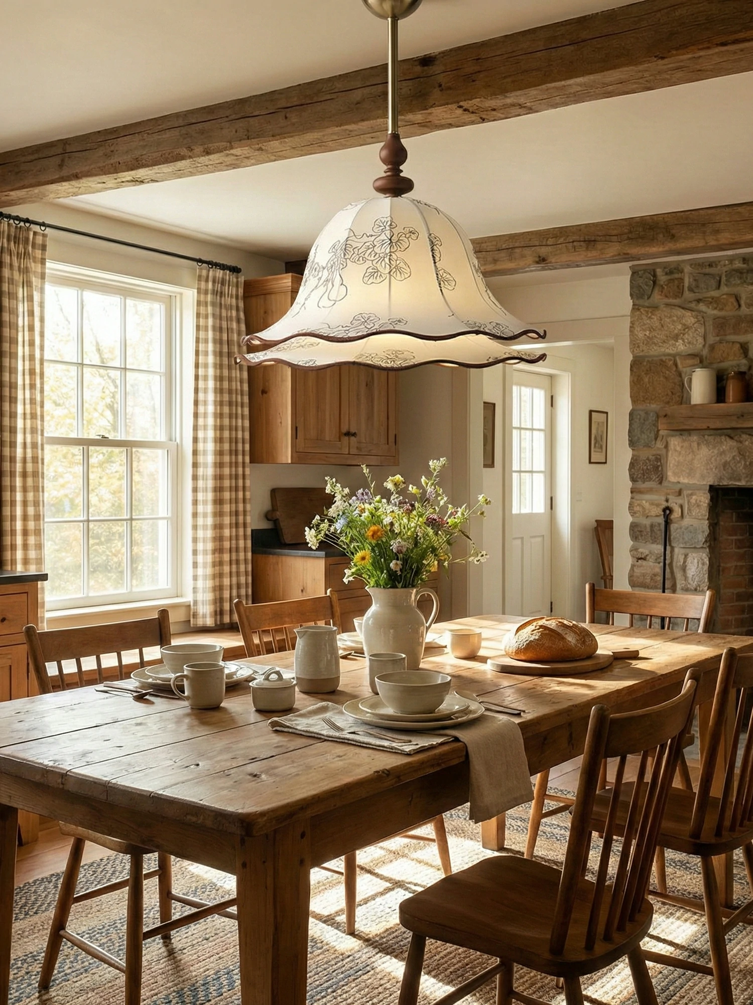 Charleston Floral Pendant Lamp - Image 3